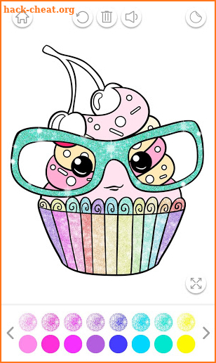 Glitter Coloring Book for Kids: Kids Games screenshot