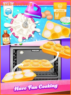 Glitter Cupcake - Trendy & Sparkly Desserts Food screenshot