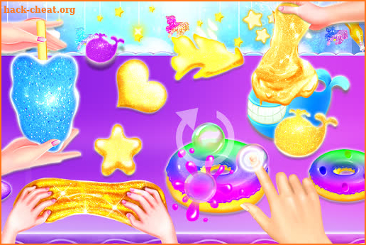 Glitter DIY Slime Maker ASMR Mind Stress Relief screenshot