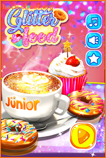 Glitter Food - Kids Cafe screenshot