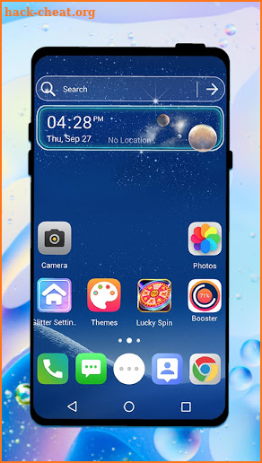 Glitter Launcher——Live wallpaper & Control center screenshot