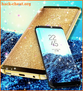 Glitter live wallpaper screenshot