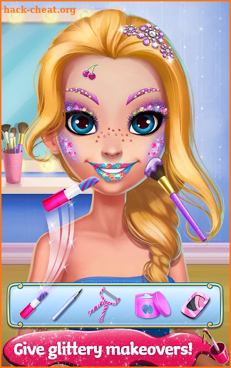 Glitter Makeup - Sparkle Salon screenshot