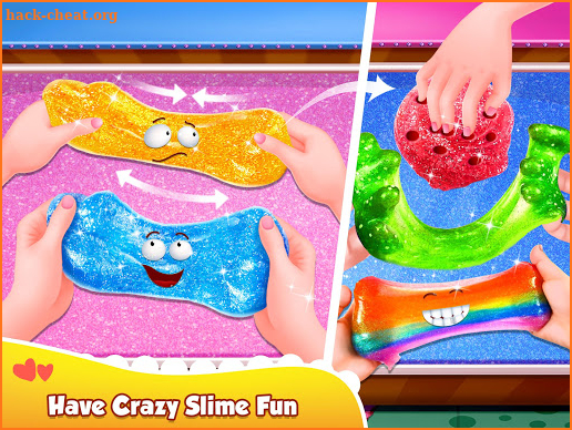 Glitter Slime Maker - Crazy Slime Fun screenshot