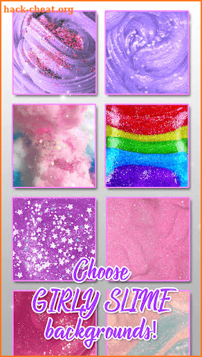 Glitter Slime Wallpaper screenshot