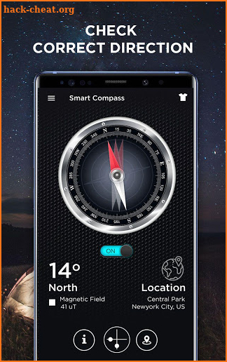 Global Compass 2020 - Smart Digital Compass screenshot