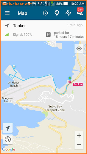 Global GPS Phone Tracker screenshot