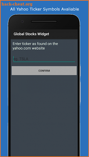 Global Stocks Widget Premium screenshot