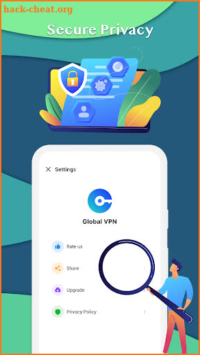 Global VPN - Free & Secure Hotspot VPN Proxy screenshot