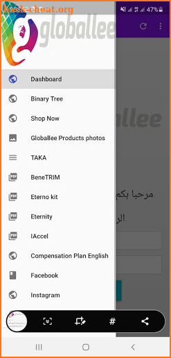 Globallee easy use screenshot