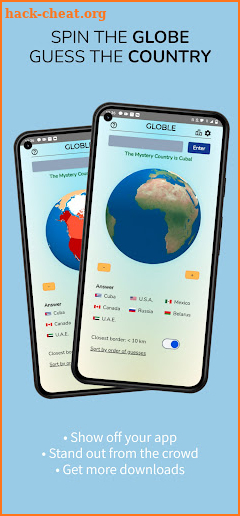Globle - Country Guess Game screenshot