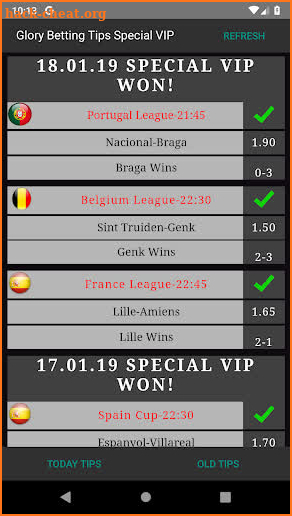 Glory Betting Tips Special VIP screenshot