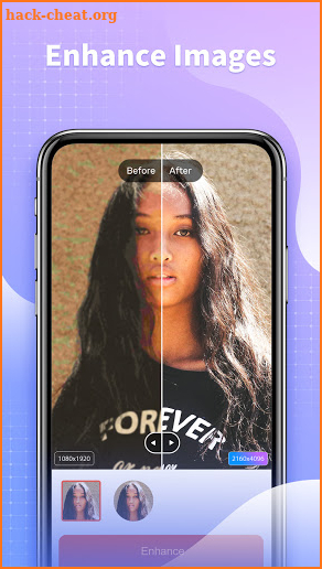 Glow - AI Photo Enhancer screenshot