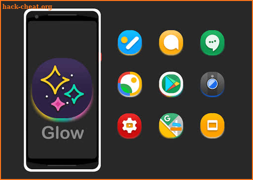 Glow - Icon Pack screenshot