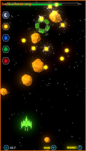 Glow Space Shooter screenshot