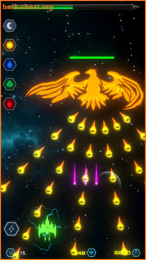 Glow Space Shooter screenshot