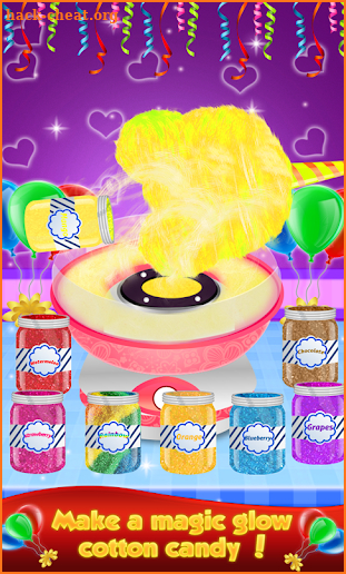 Glowing Cotton Candy Maker - Sweet Shop! screenshot