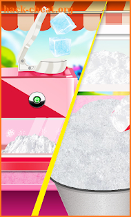 Glowing Rainbow Snow Cone Maker - Unicorn Desserts screenshot