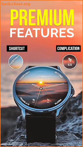 Glowing Sunlight Watch Faces screenshot