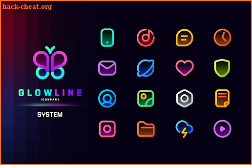 GlowLine Icon Pack screenshot