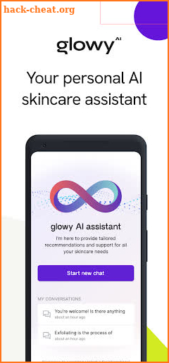 glowy AI - Skincare assistant screenshot