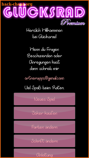 Glücksrad Premium screenshot