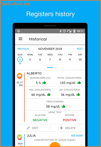 Glucose Control screenshot