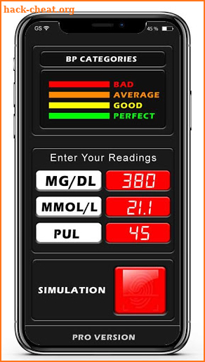 Glucose Convert Tracker- Blood Sugar Conversion screenshot