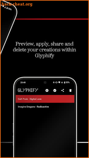 Glyphify screenshot