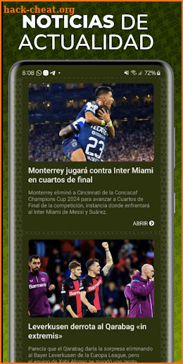 GLZ APP - Fútbol En Tu Celular screenshot