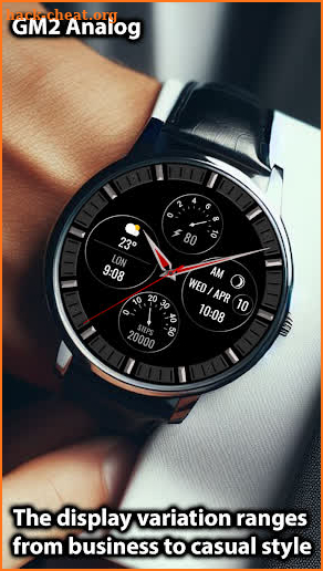 GM2 Analog watch face screenshot