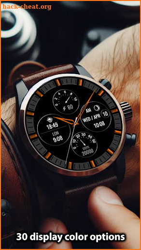 GM2 Analog watch face screenshot