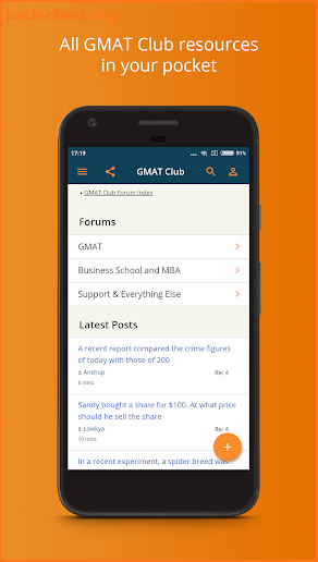 GMAT Club Forum screenshot