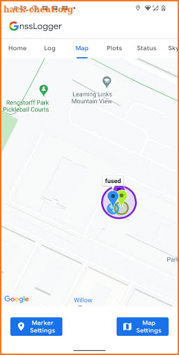 GnssLogger App screenshot