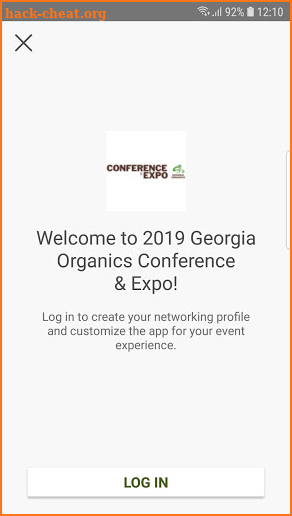 GO Conference App screenshot