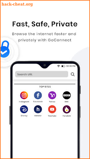 Go Connect Browser : Fast & Secure Web Proxy screenshot