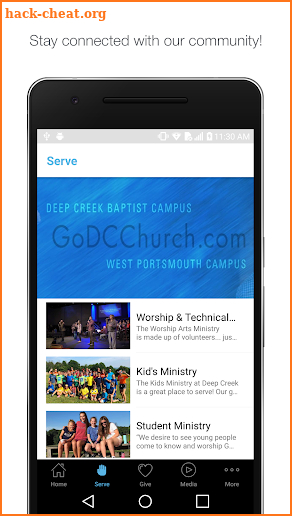 Go DC Church screenshot