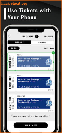 Go-Fan Buy Tickets for Events screenshot