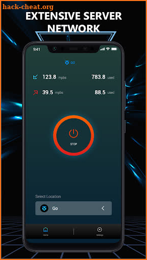 Go - Fast Secure Network Tool screenshot