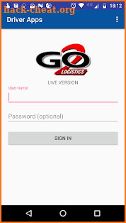 Go2Driver screenshot