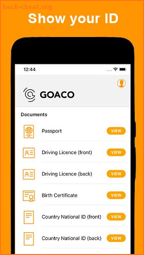 Goaco - Digital Identity screenshot