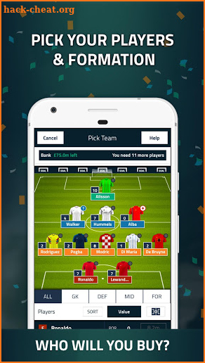 Goal Fantasy Football screenshot