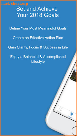 Goal Setting Tracker Planner screenshot