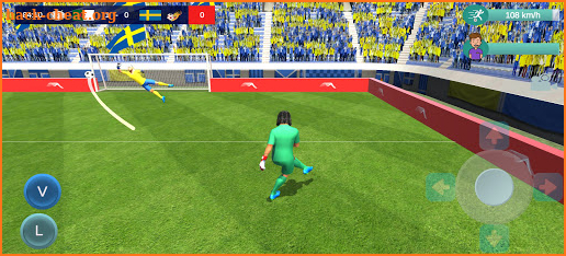 Goalie Striker Football screenshot