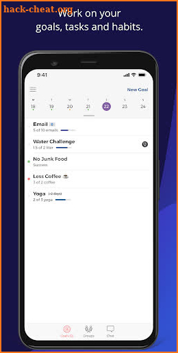 Goalify - My Goal, Task & Habit Tracker screenshot