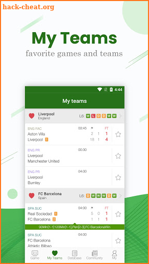 Goaloo-Football Live Scores screenshot