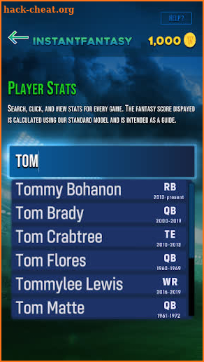 GoAt Instant Fantasy screenshot