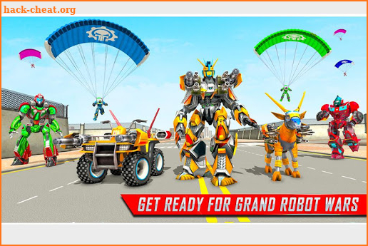 Goat Robot Transforming Games: ATV Bike Robot Game screenshot