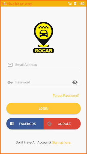 GoCab Driver screenshot