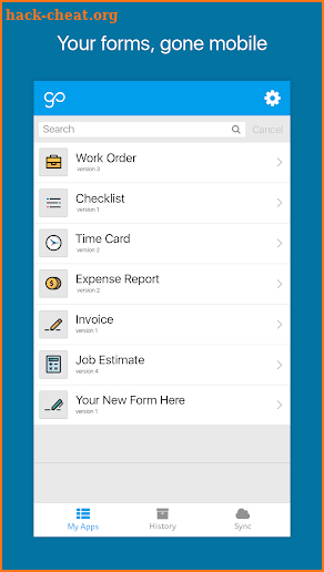 GoCanvas Business Apps & Forms screenshot